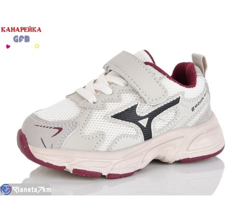 Дитячі кросівки на весну/осінь (8 пар р.21-26) бежевий  "GFB-Канарейка"