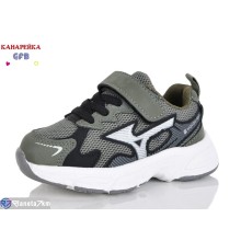 Дитячі кросівки на весну/осінь (8 пар р.21-26) зелений  "GFB-Канарейка"