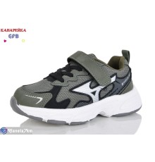 Дитячі кросівки на весну/осінь (8 пар р.27-32) зелений  "GFB-Канарейка"