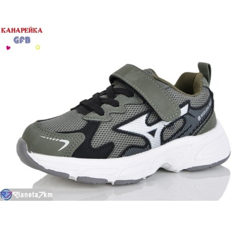 Дитячі кросівки на весну/осінь (8 пар р.27-32) зелений  "GFB-Канарейка"