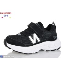 Дитячі кросівки на весну/осінь (8 пар р.27-32) чорний  "GFB-Канарейка"