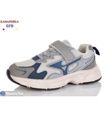 Дитячі кросівки на весну/осінь (8 пар р.32-37) сірий  "GFB-Канарейка"