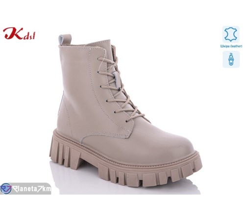 Черевики жіночі на зиму (6 пар р.36-41) бежевий  "Jiulai-Kadisalun"