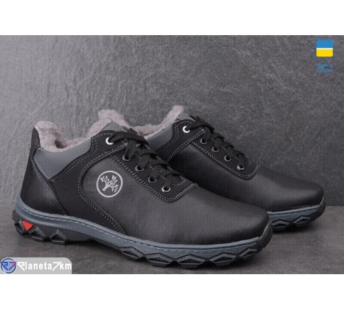 Кросівки чоловічі на зиму (8 пар р.40-45) чорний  "OLLA"