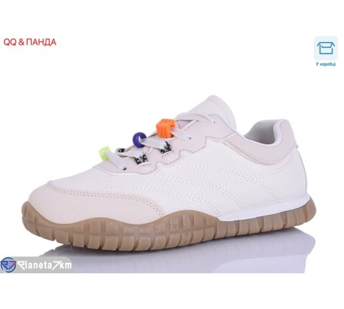 Кросівки жіночі на весну/осінь (8 пар р.36-41) бежевий  "QQ&Панда"