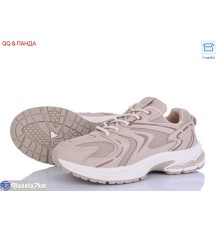 Кросівки жіночі на весну/осінь (8 пар р.36-41) коричневий  "QQ&Панда"