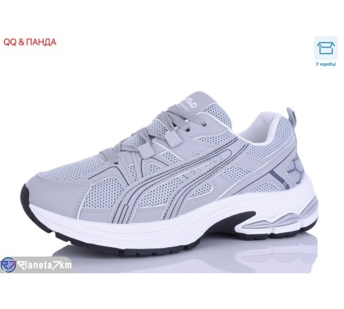 Кросівки жіночі на весну/осінь (8 пар р.36-41) сірий  "QQ&Панда"