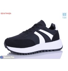 Кросівки жіночі на весну/осінь (8 пар р.36-41) чорний  "QQ&Панда"