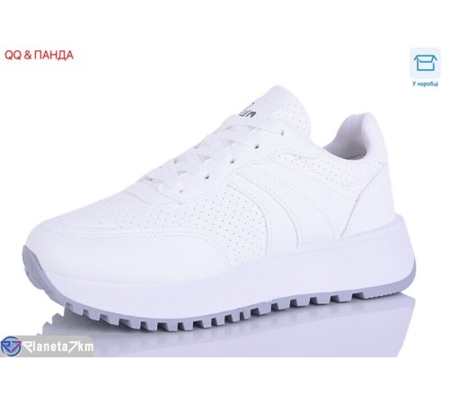 Кросівки жіночі на весну/осінь (8 пар р.36-41) білий  "QQ&Панда"