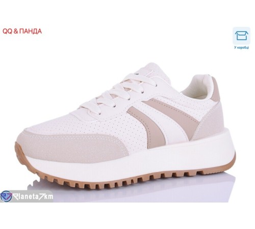Кросівки жіночі на весну/осінь (8 пар р.36-41) бежевий  "QQ&Панда"