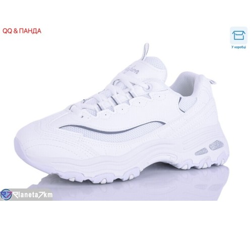 Кросівки жіночі на весну/осінь (8 пар р.36-41) білий  "QQ&Панда"