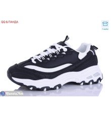 Кросівки жіночі на весну/осінь (8 пар р.36-41) чорний  "QQ&Панда"