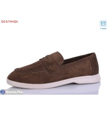 Туфлі жіночі на весну/осінь (8 пар р.36-41) коричневий  "QQ&Панда"
