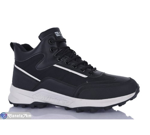 Черевики чоловічі на зиму (8 пар р.41-46) чорний  "CHINTIN"