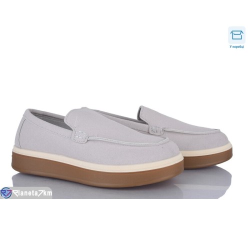 Туфлі жіночі на весну/осінь (8 пар р.37-41) сірий  "HoRIK"