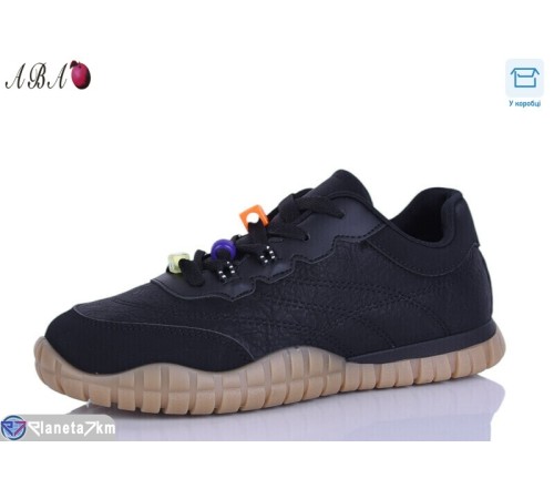 Кросівки жіночі на весну/осінь (8 пар р.36-41) чорний  "Aba"