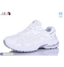 Кросівки жіночі на весну/осінь (8 пар р.36-41) білий  "Aba"