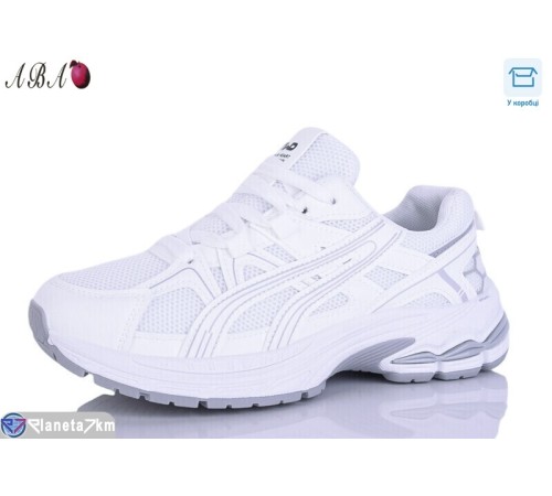 Кросівки жіночі на весну/осінь (8 пар р.36-41) білий  "Aba"