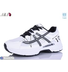 Кросівки жіночі на весну/осінь (8 пар р.36-41) білий  "Aba"