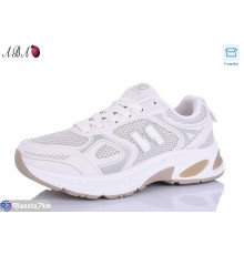 Кросівки жіночі на весну/осінь (8 пар р.36-41) бежевий  "Aba"