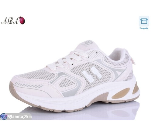 Кросівки жіночі на весну/осінь (8 пар р.36-41) бежевий  "Aba"