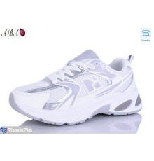 Кросівки жіночі на весну/осінь (8 пар р.36-41) білий  "Aba"