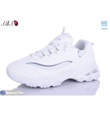 Кросівки жіночі на весну/осінь (8 пар р.36-41) білий  "Aba"