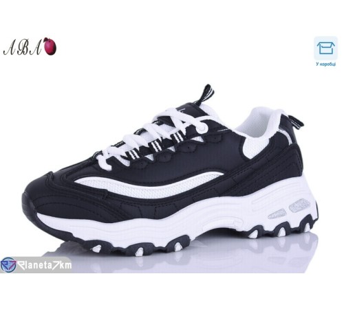 Кросівки жіночі на весну/осінь (8 пар р.36-41) чорний  "Aba"