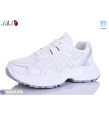 Кросівки жіночі на весну/осінь (8 пар р.36-41) білий  "Aba"