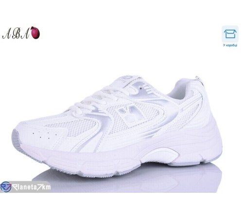 Кросівки жіночі на весну/осінь (8 пар р.36-41) білий  "Aba"