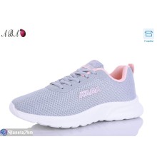 Кросівки жіночі на весну/осінь (8 пар р.36-41) сірий  "Aba"