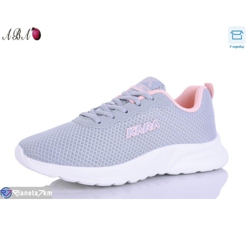 Кросівки жіночі на весну/осінь (8 пар р.36-41) сірий  "Aba"