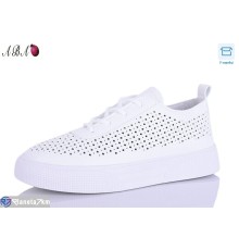 Кросівки жіночі на весну/осінь (8 пар р.36-41) білий  "Aba"