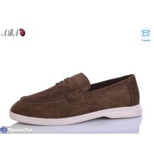 Туфлі жіночі на весну/осінь (8 пар р.36-41) коричневий  "Aba"