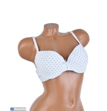 Бюстгальтер на весну/осінь (6 шт. р.сетка 80-105) білий  "Mirella"