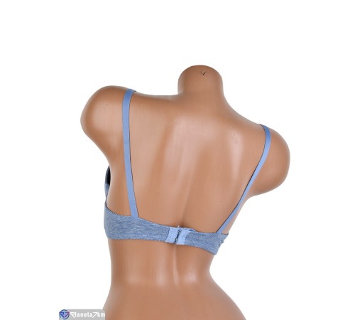 Бюстгальтер на весну/осінь (6 шт. р.сетка 80-105) блакитний  "Mirella"