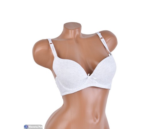 Бюстгальтер на весну/осінь (6 шт. р.сетка 80-105) білий  "Mirella"