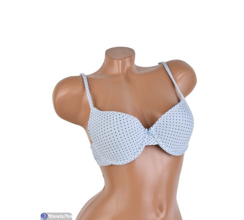 Бюстгальтер на весну/осінь (6 шт. р.сетка 80-105) блакитний  "Mirella"