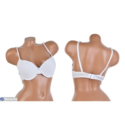 Бюстгальтер на весну/осінь (6 шт. р.сетка 80-105) білий  "Mirella"