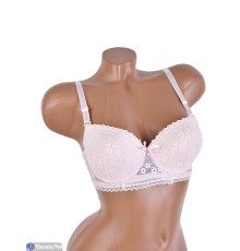 Бюстгальтер на весну/осінь (6 шт. р.сетка 80-105) рожевий  "Mirella"