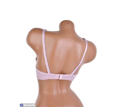 Бюстгальтер на весну/осінь (6 шт. р.сетка 80-105) рожевий  "Mirella"