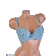 Бюстгальтер на весну/осінь (6 шт. р.сетка 80-105) блакитний  "Mirella"