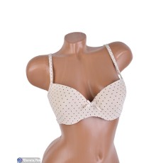 Бюстгальтер на весну/осінь (6 шт. р.сетка 80-105) бежевий  "Mirella"