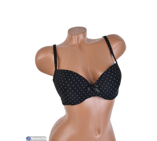 Бюстгальтер на весну/осінь (6 шт. р.сетка 80-105) чорний  "Mirella"