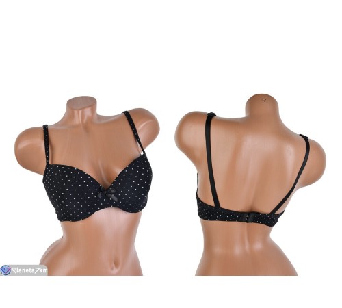 Бюстгальтер на весну/осінь (6 шт. р.сетка 80-105) чорний  "Mirella"