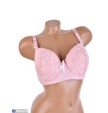 Бюстгальтер на весну/осінь (6 шт. р.сетка 95-120) рожевий  "Mirella"
