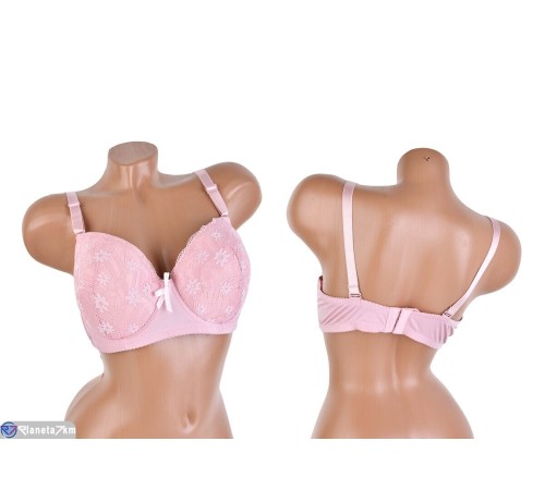 Бюстгальтер на весну/осінь (6 шт. р.сетка 95-120) рожевий  "Mirella"