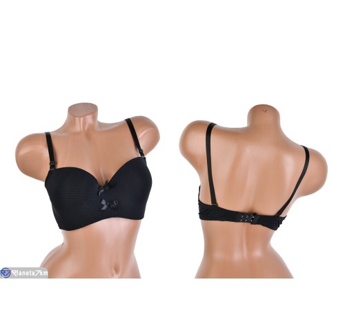 Бюстгальтер на весну/осінь (6 шт. р.сетка 85-110) чорний  "Mirella"