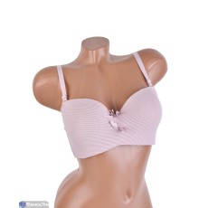 Бюстгальтер на весну/осінь (6 шт. р.сетка 85-110) рожевий  "Mirella"