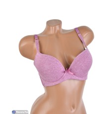 Бюстгальтер на весну/осінь (6 шт. р.сетка 80-105) фіолетовий  "Mirella"